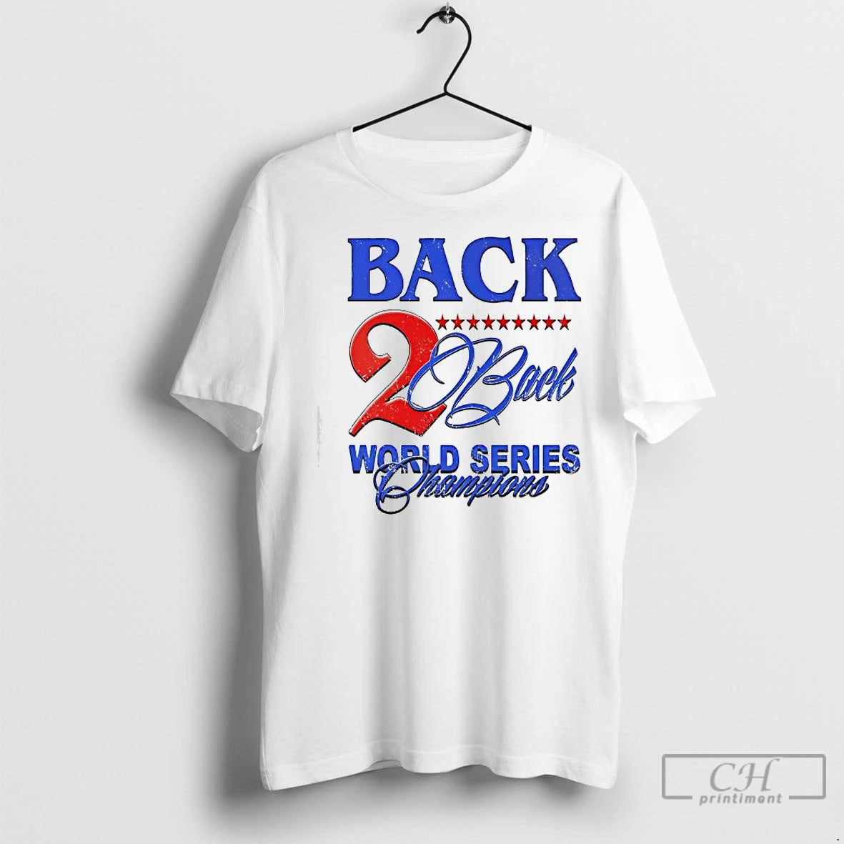 Classic Back 2 Back World Series Champions La Dodgers Retro Text Shirt Hoodie Sweatshirt | PurePodTees.com