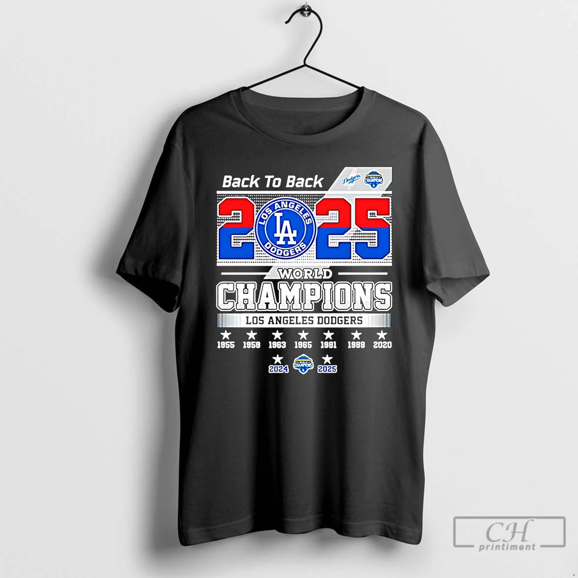 Classic Back To Back Los Angeles Dodgers 2025 World Series Christmas T Shirts Hoodie Sweatshirt | PurePodTees.com