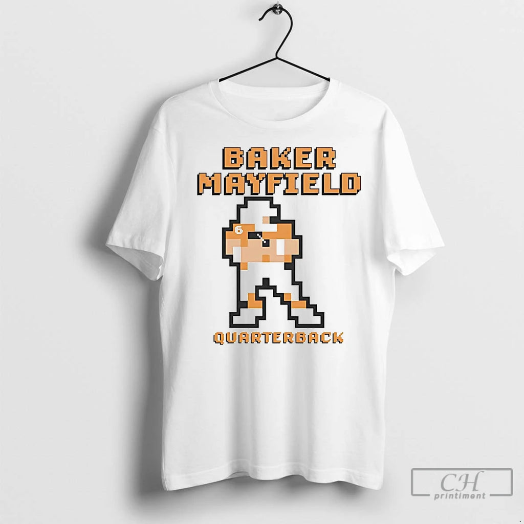 Classic Baker Mayfield Quarterback Pixel Buccaneers