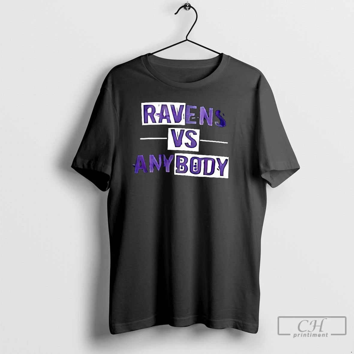Classic Baltimore Ravens Vs Anybody Shirt Hoodie Sweatshirt | PurePodTees.com