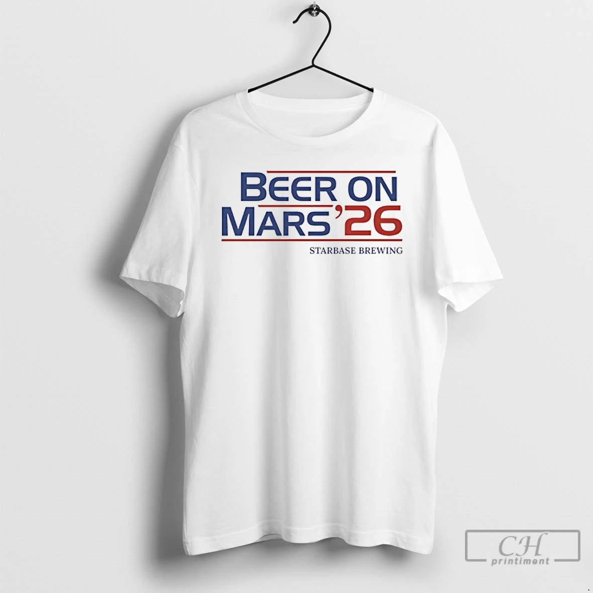 Classic Beer On Mars 26 Starbase Brewing T Shirts Hoodie Sweatshirt | PurePodTees.com