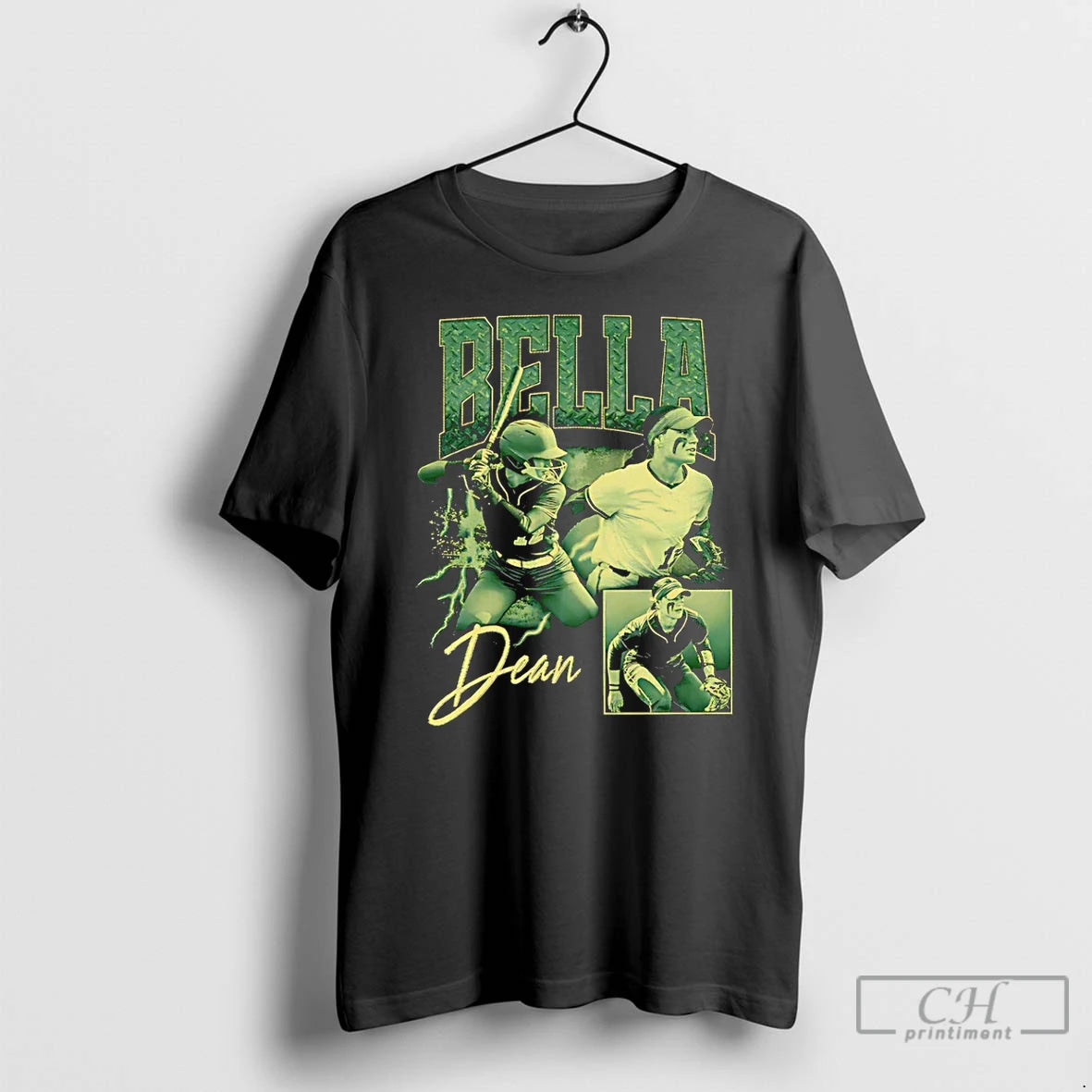 Classic Bella Dean Ndsu Baseball Second Base Graphic Shirt Hoodie Sweatshirt | PurePodTees.com