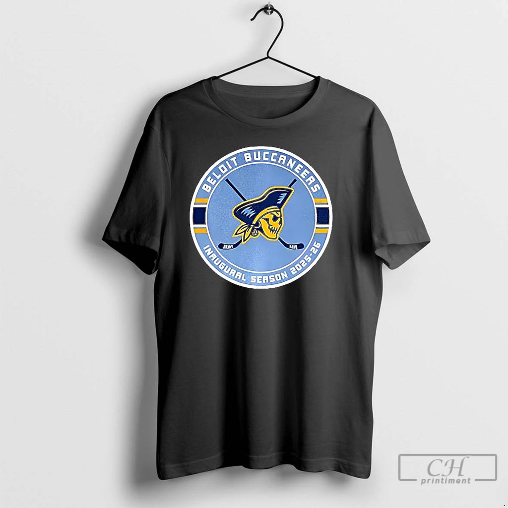 Classic Beloit Buccaneers Inaugural Season 2025 2026 Logo T Shirts Hoodie Sweatshirt | PurePodTees.com