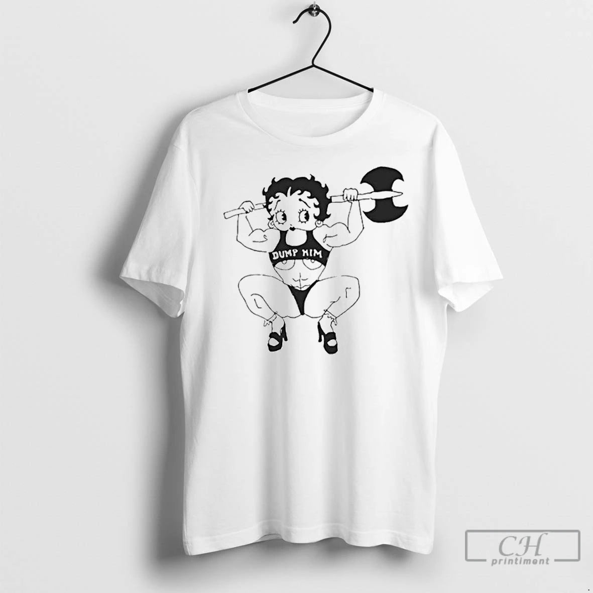 Classic Betty Boop Dump Him Ornaments Shirt Hoodie Sweatshirt | PurePodTees.com