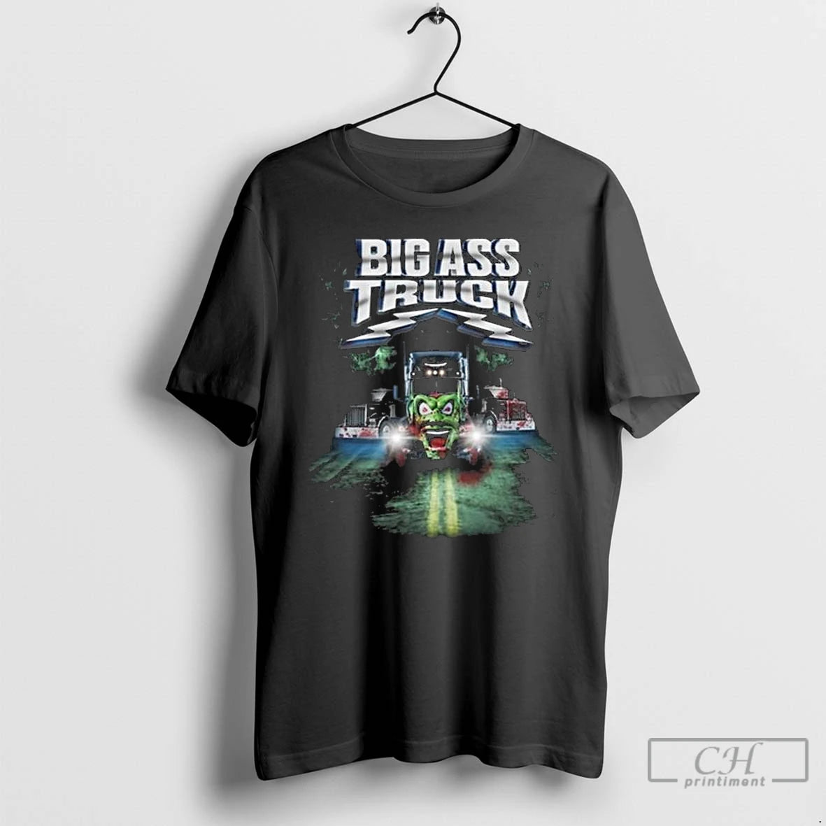 Classic Big Ass Truck Maxoverdrive Halloween 2025 Long Sleve T Shirts Hoodie Sweatshirt | PurePodTees.com