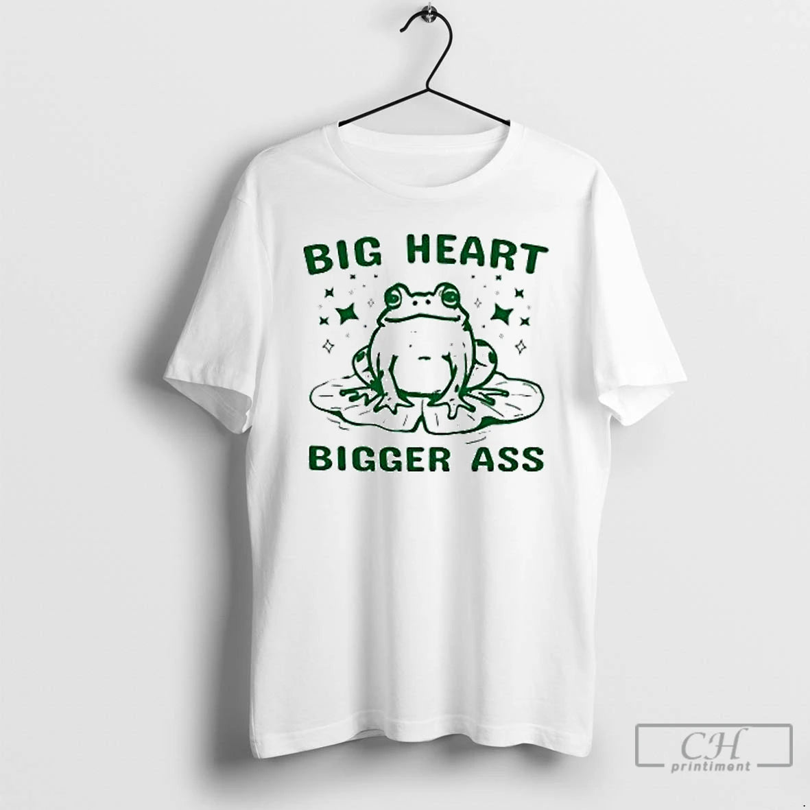 Classic Big Heart Bigger Ass Frog T Shirts Hoodie Sweatshirt | PurePodTees.com