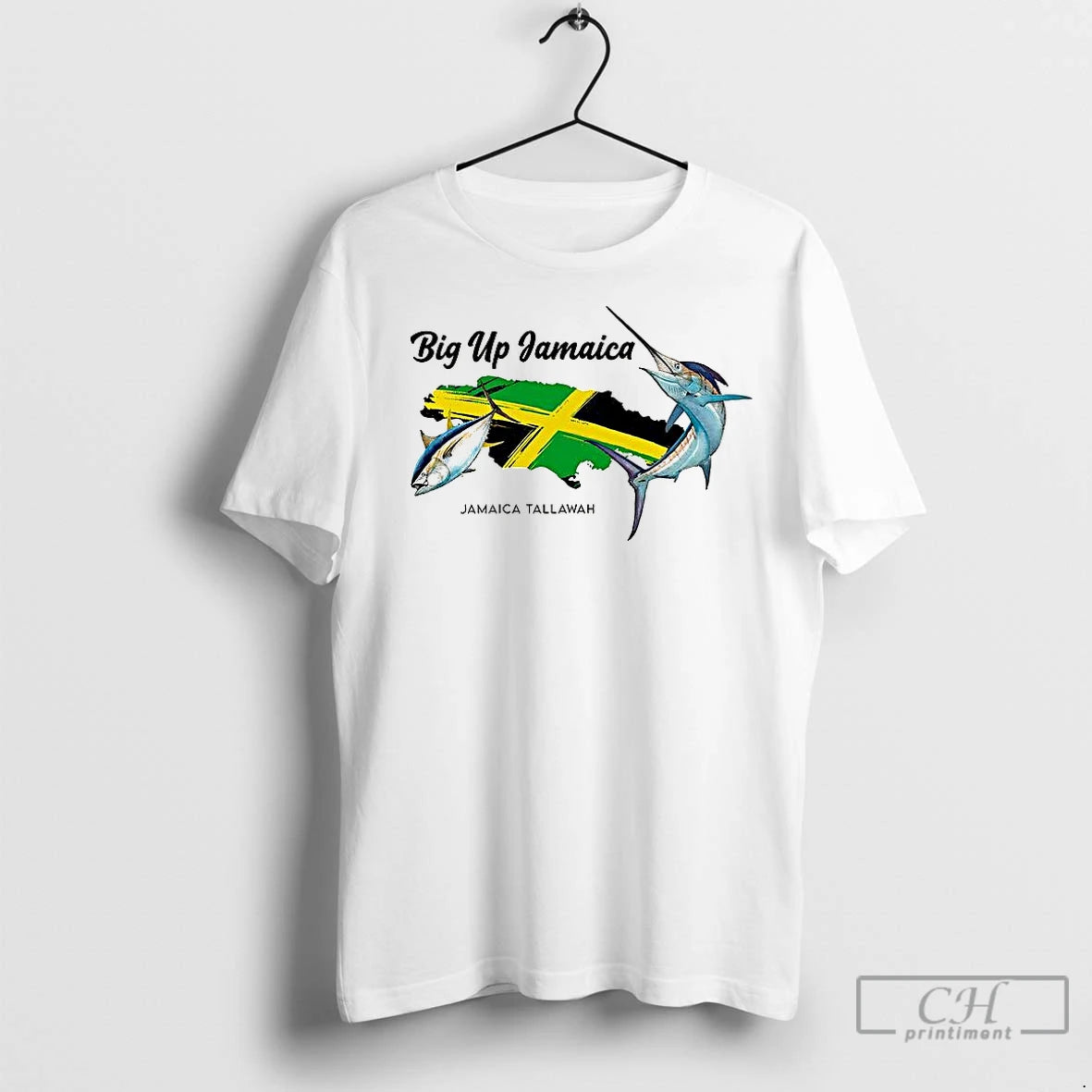 Classic Big Up Jamaica Jamaica Tallawah Shirt Hoodie Sweatshirt | PurePodTees.com
