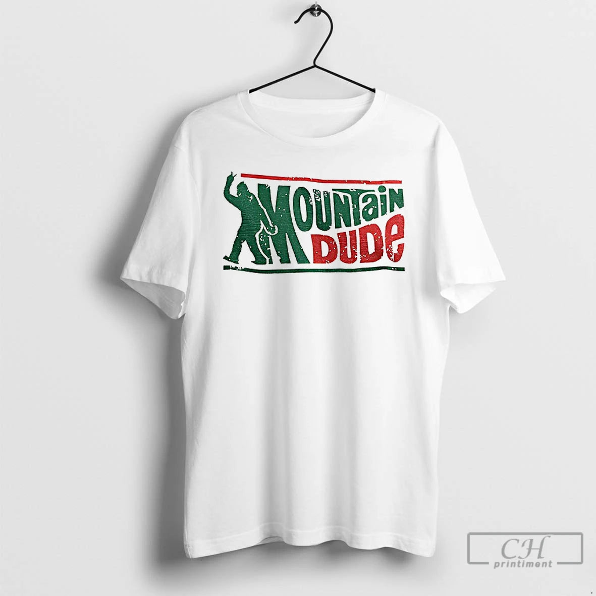 Classic Bigfoot Mountain Dude Retro Hiking T Shirts Hoodie Sweatshirt | PurePodTees.com