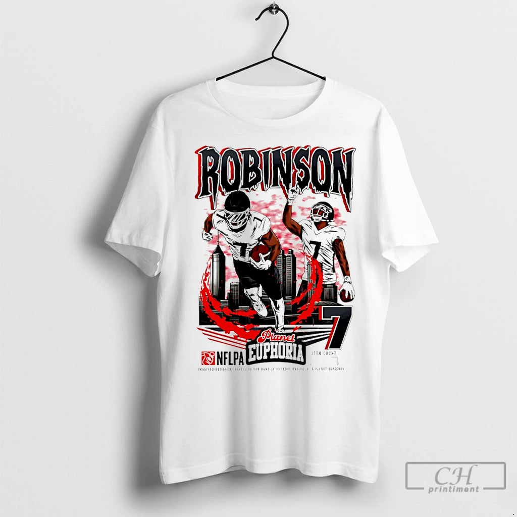 Classic Bijan Robinson Atlanta Falcons Player Comic