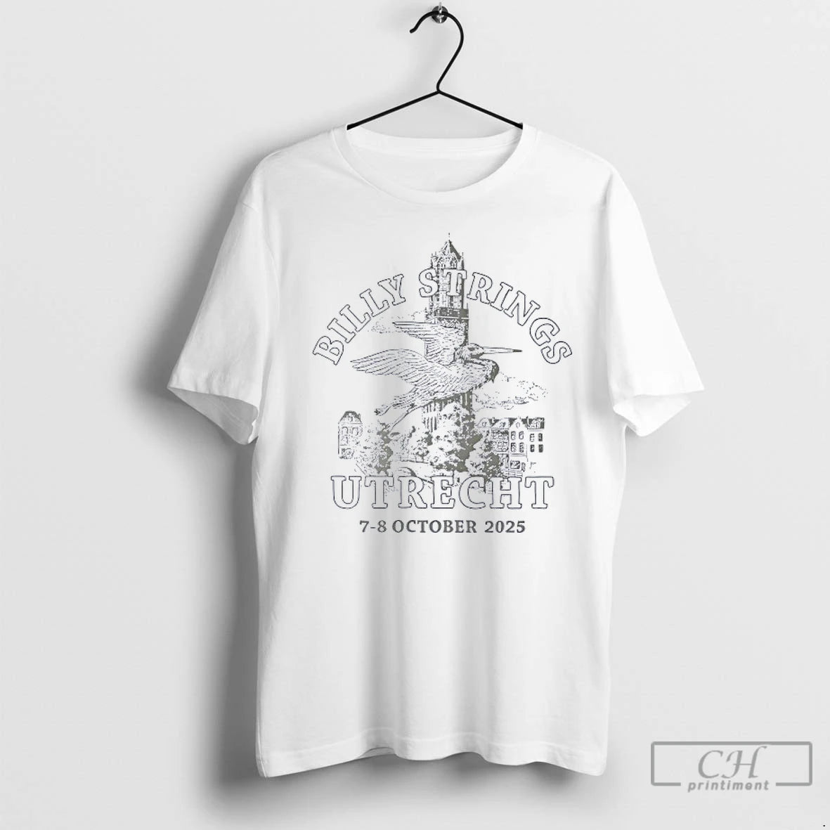 Classic Billy Strings Utrecht Netherlands Shirt Hoodie Sweatshirt | PurePodTees.com