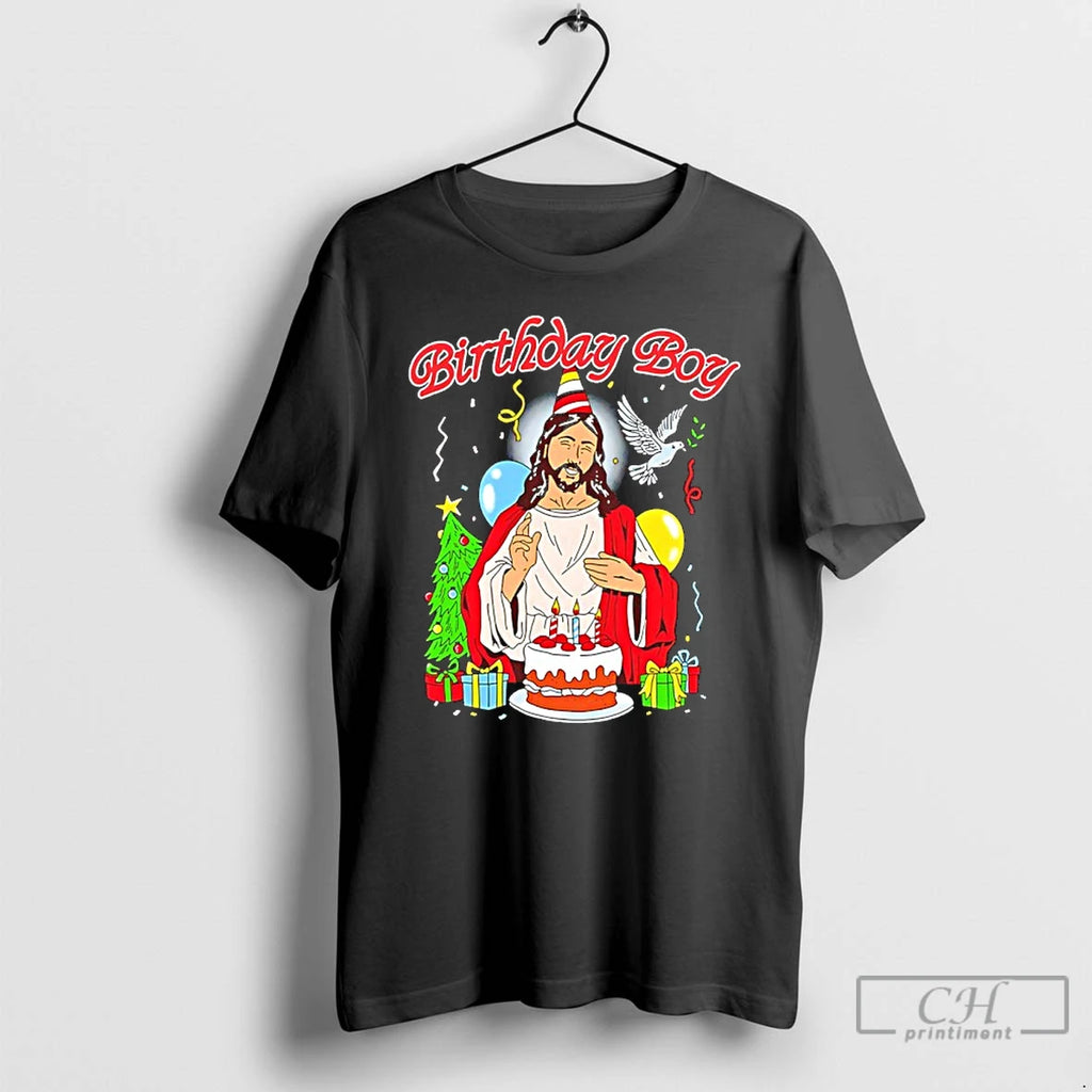 Classic Birthday Boy Jesus Christmas Shirt Hoodie Sweatshirt | PurePodTees.com