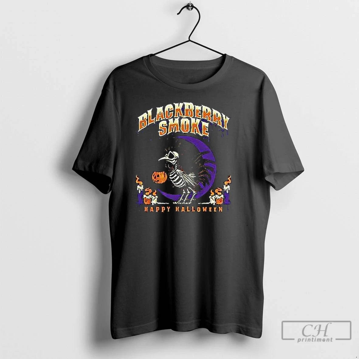 Classic Blackberry Smoke Happy Halloween Shirt Hoodie Sweatshirt | PurePodTees.com