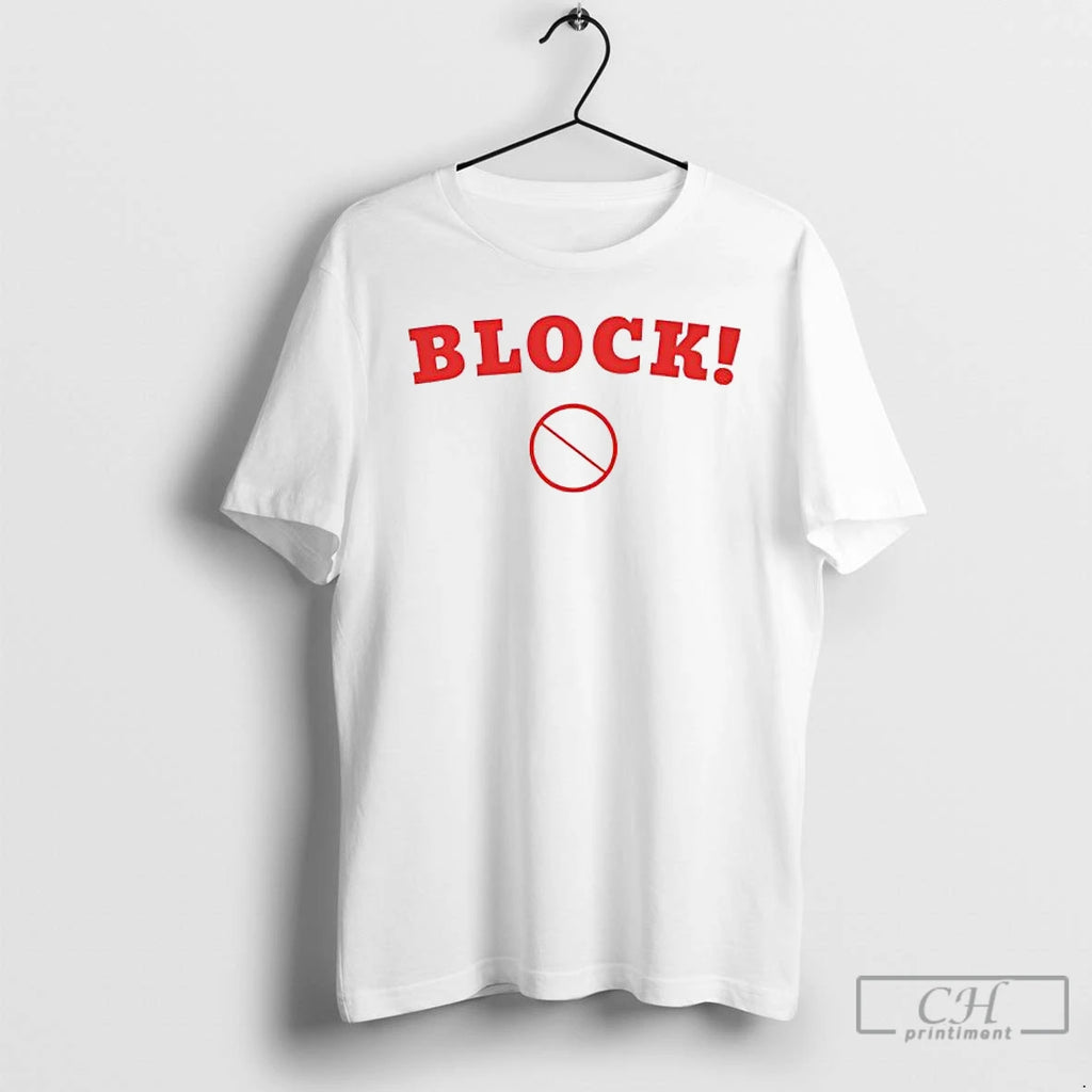 Classic Block Button Energy Funny