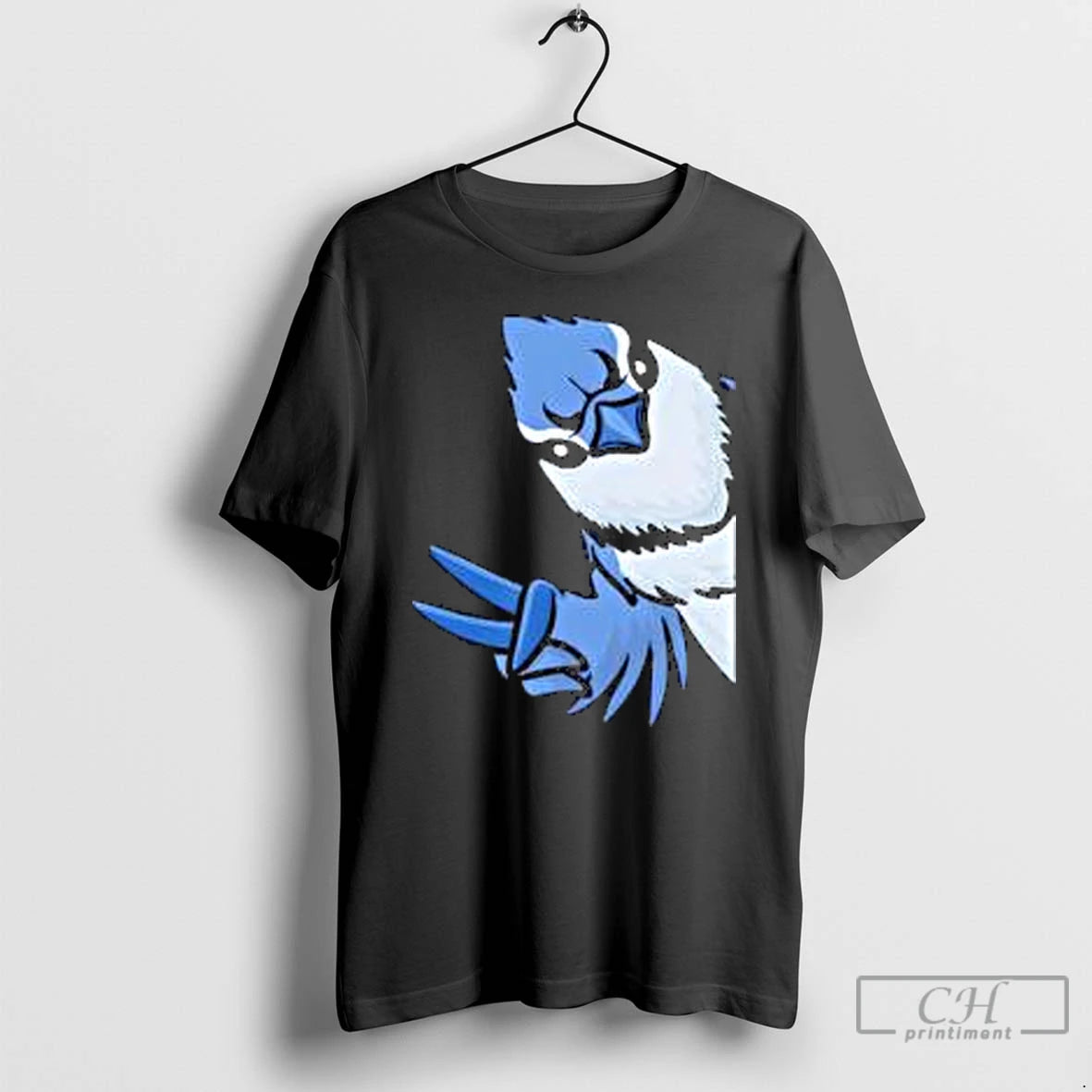 Classic Blue Jay Bird Cyanocitta Cristata From Side T Shirts Hoodie Sweatshirt | PurePodTees.com