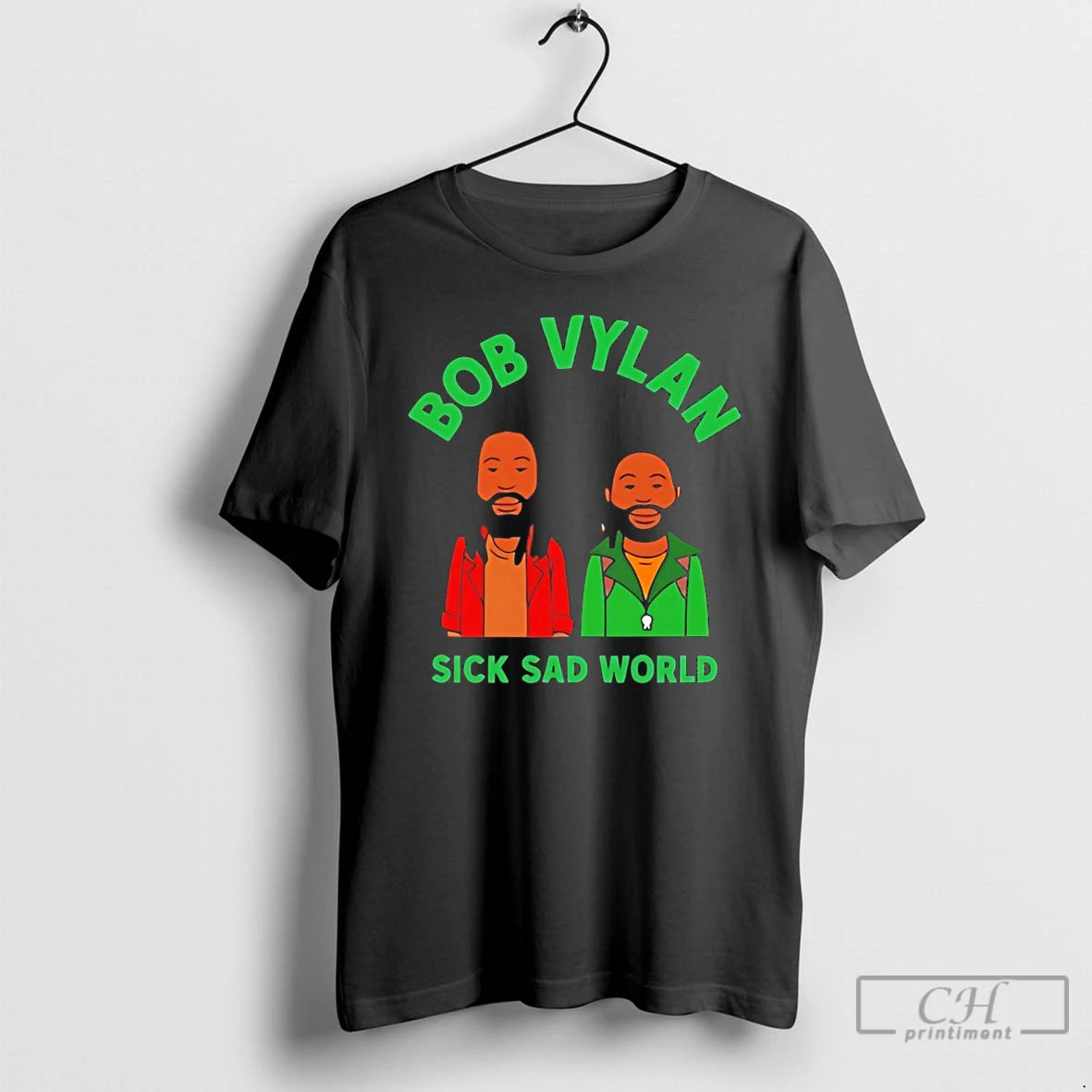Classic Bob Vylan Sick Sad World Shirt Hoodie Sweatshirt | PurePodTees.com