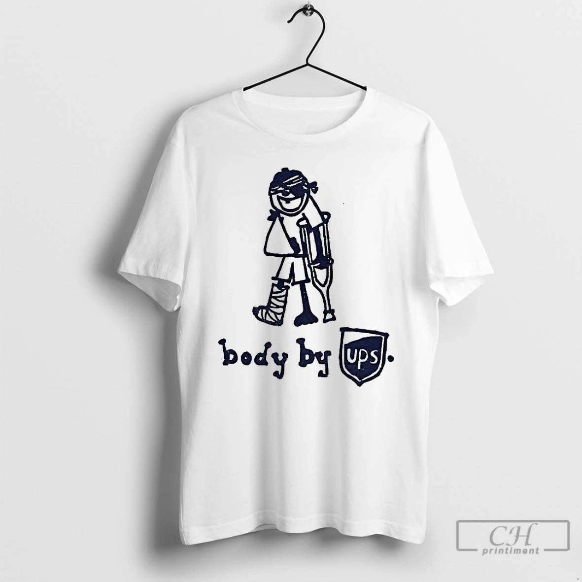 Classic Body By Ups T Shirts Hoodie Sweatshirt | PurePodTees.com