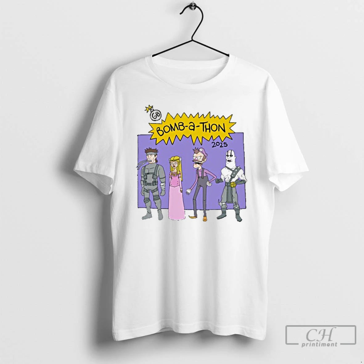 Classic Bombathon With Characters 2025 T Shirts Hoodie Sweatshirt | PurePodTees.com