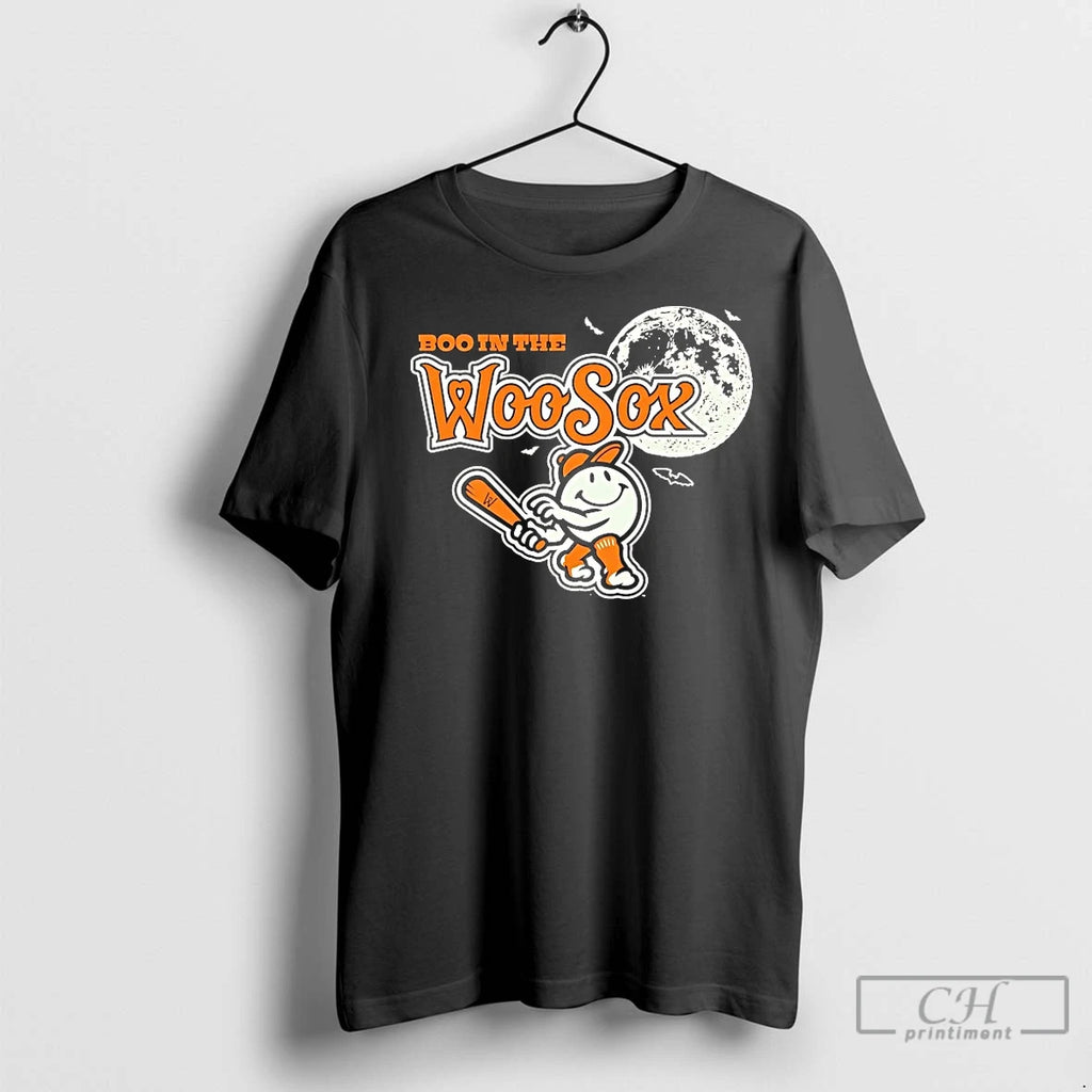 Classic Boo In The Woosox Worcester Red Sox Shirt Hoodie Sweatshirt | PurePodTees.com