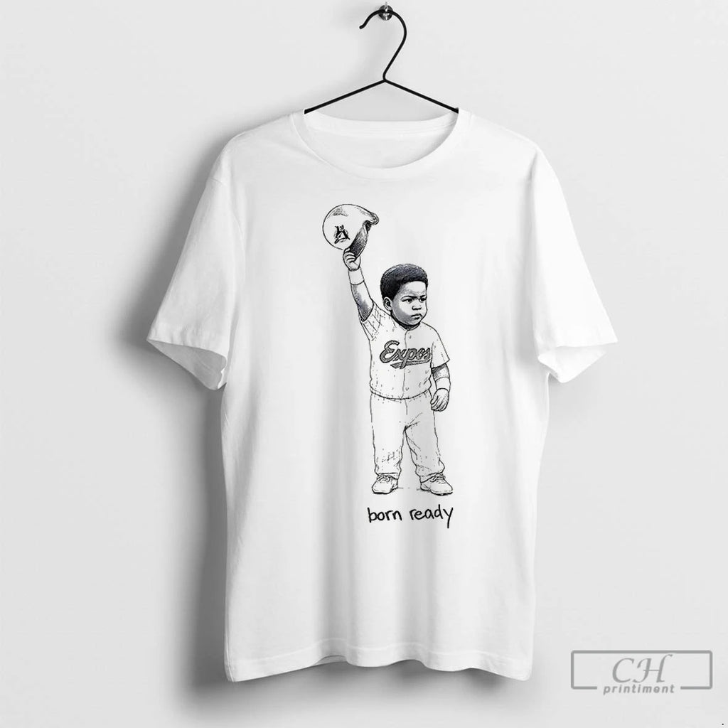 Classic Born Ready Vladimir Guerrero Jr Shirt Hoodie Sweatshirt | PurePodTees.com