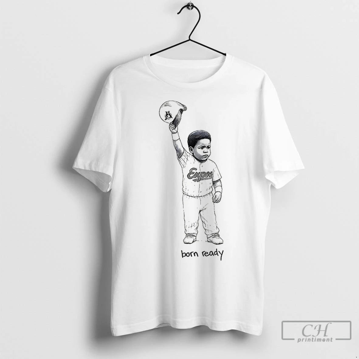 Classic Born Ready Vladimir Guerrero Jr Shirt Hoodie Sweatshirt | PurePodTees.com