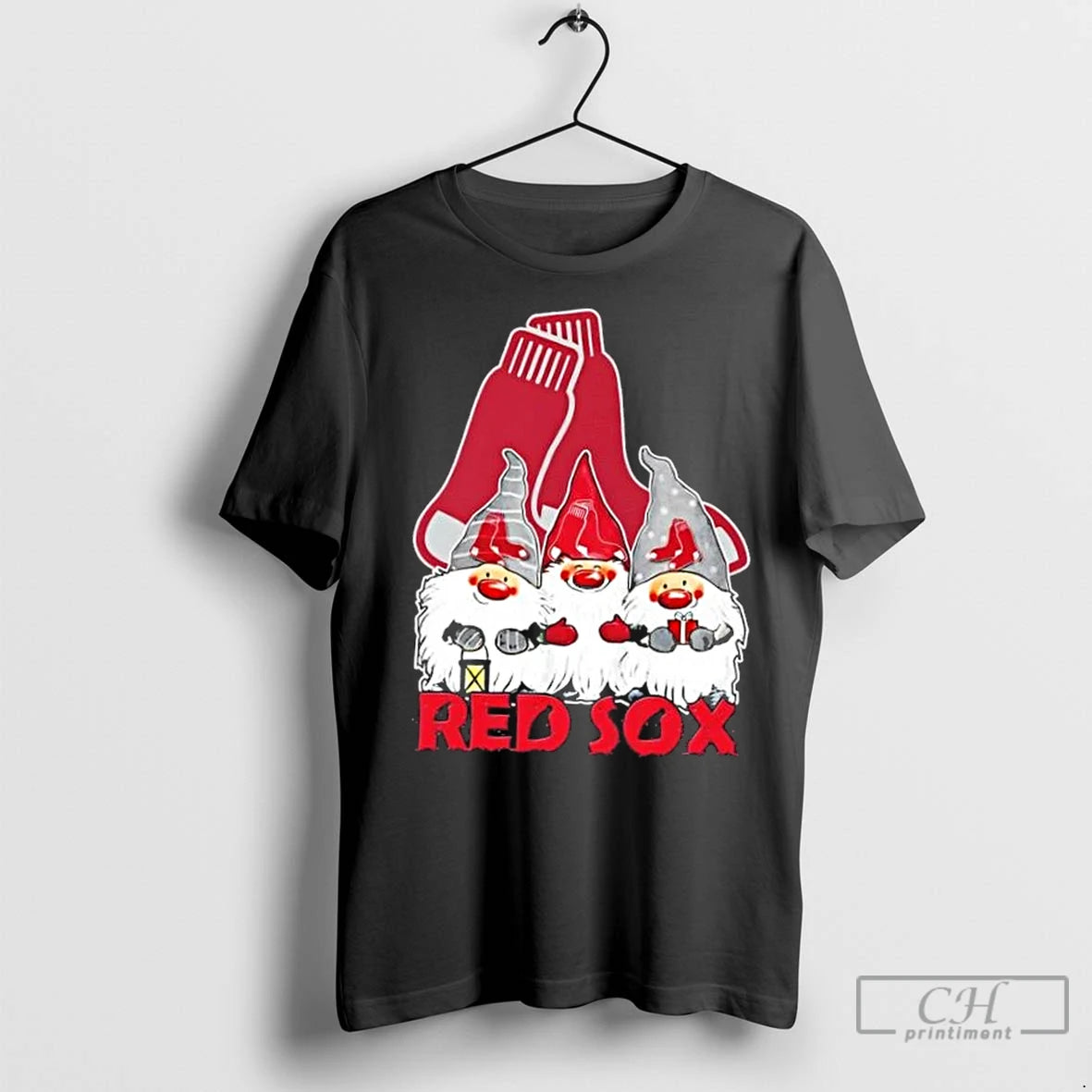 Classic Boston Red Sox X Gnomes Xmas Christmas Shirt Hoodie Sweatshirt | PurePodTees.com