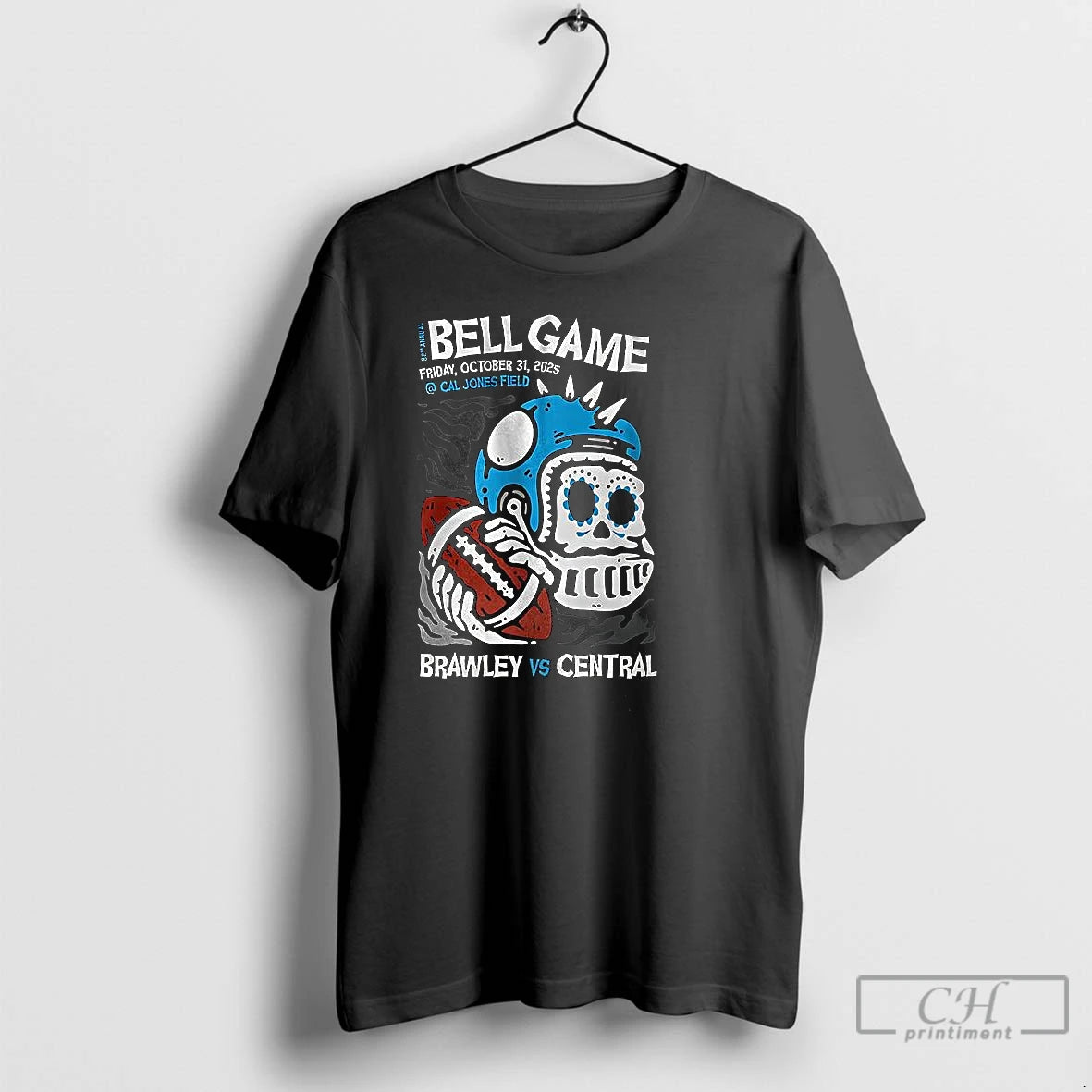 Classic Brawley Vs Central Bell Game 2025 T Shirts Hoodie Sweatshirt | PurePodTees.com