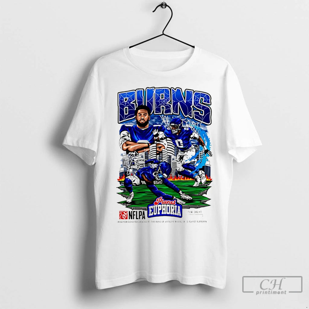 Classic Brian Burns New York Giants Player Comic