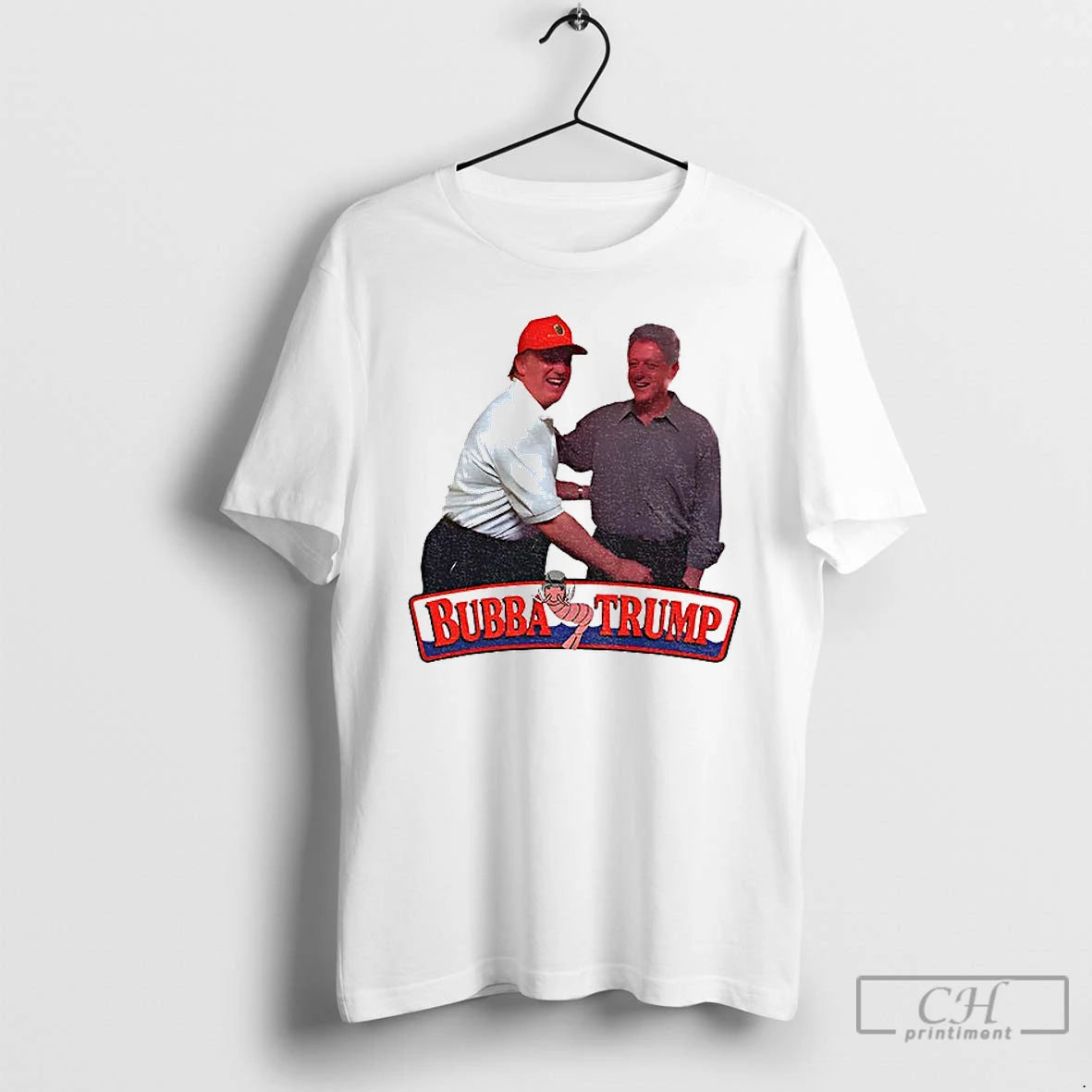 Classic Bubba Trump X Bill Clinton Buba Trump Anti Trump Shirt Hoodie Sweatshirt | PurePodTees.com