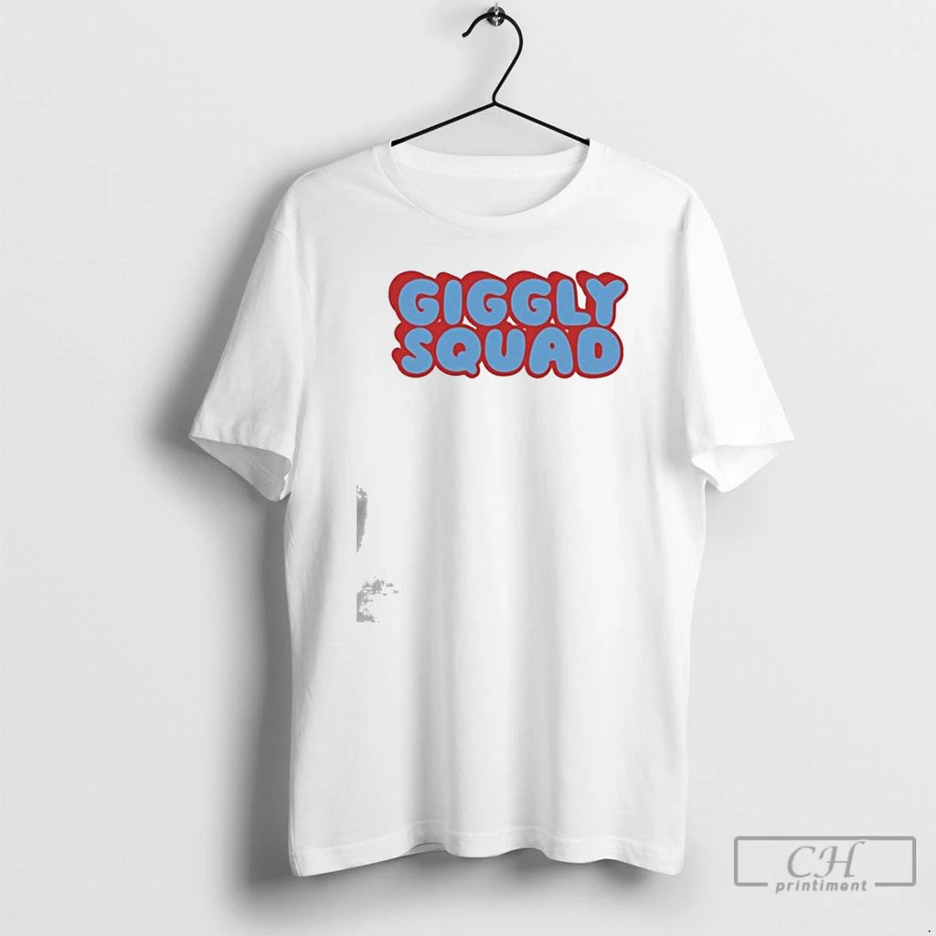 Classic Bubble Logo Giggly Squad T Shirts Hoodie Sweatshirt | PurePodTees.com