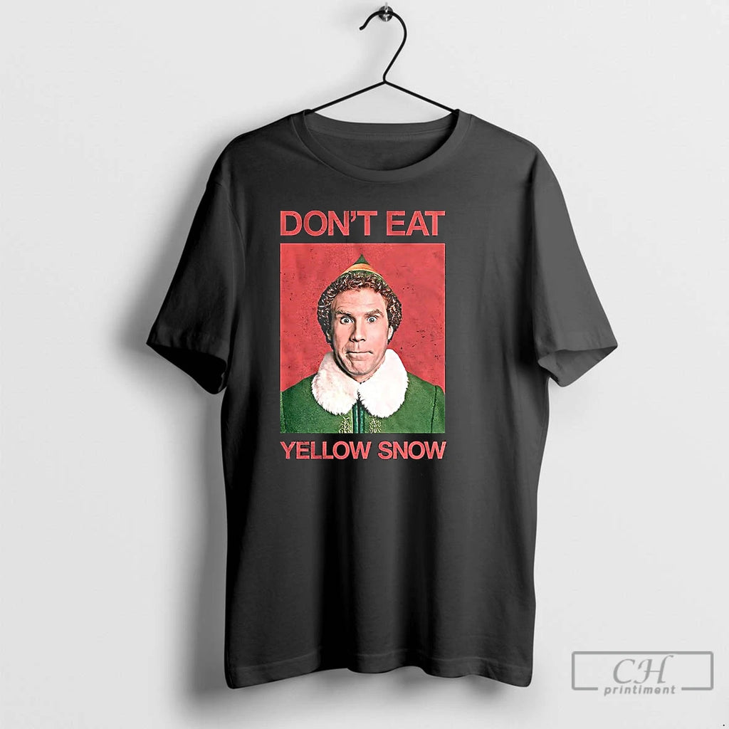 Classic Buddy The Elf 2003 Dont Eat Yellow Snow Christmas Shirt Hoodie Sweatshirt | PurePodTees.com
