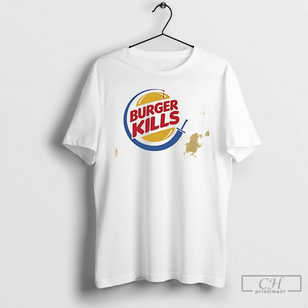 Classic Burger Kills X Burger King Logo