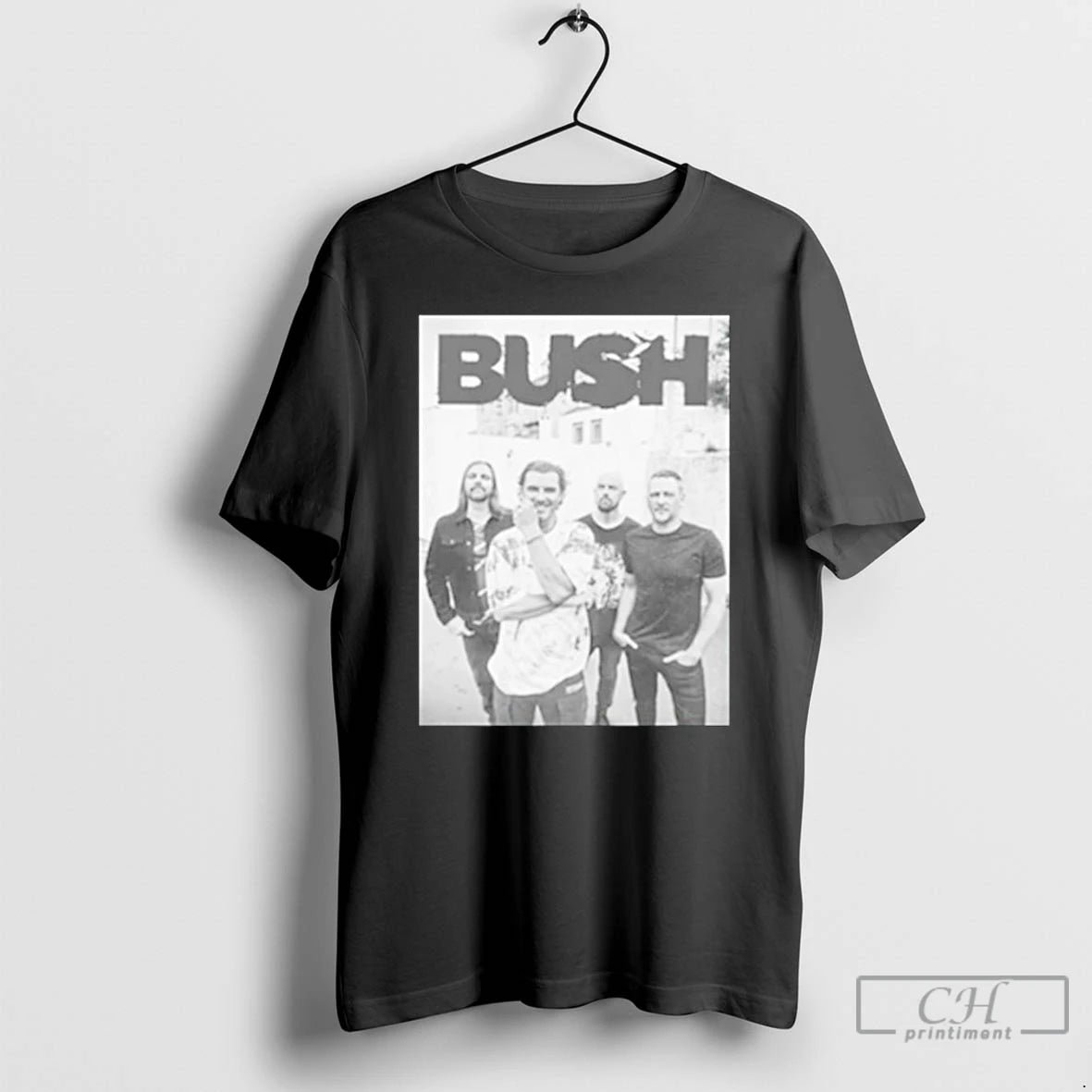 Classic Bush Band Photo 2025 Tour T Shirts Hoodie Sweatshirt | PurePodTees.com