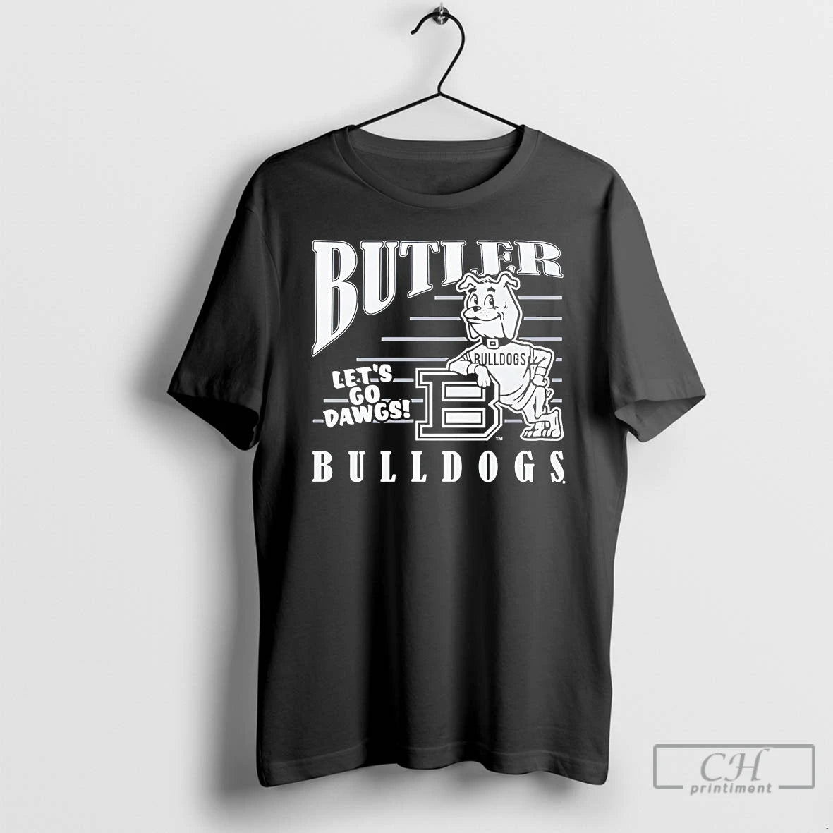 Classic Butler Bulldogs Lets Go Dawgs T Shirts Hoodie Sweatshirt | PurePodTees.com