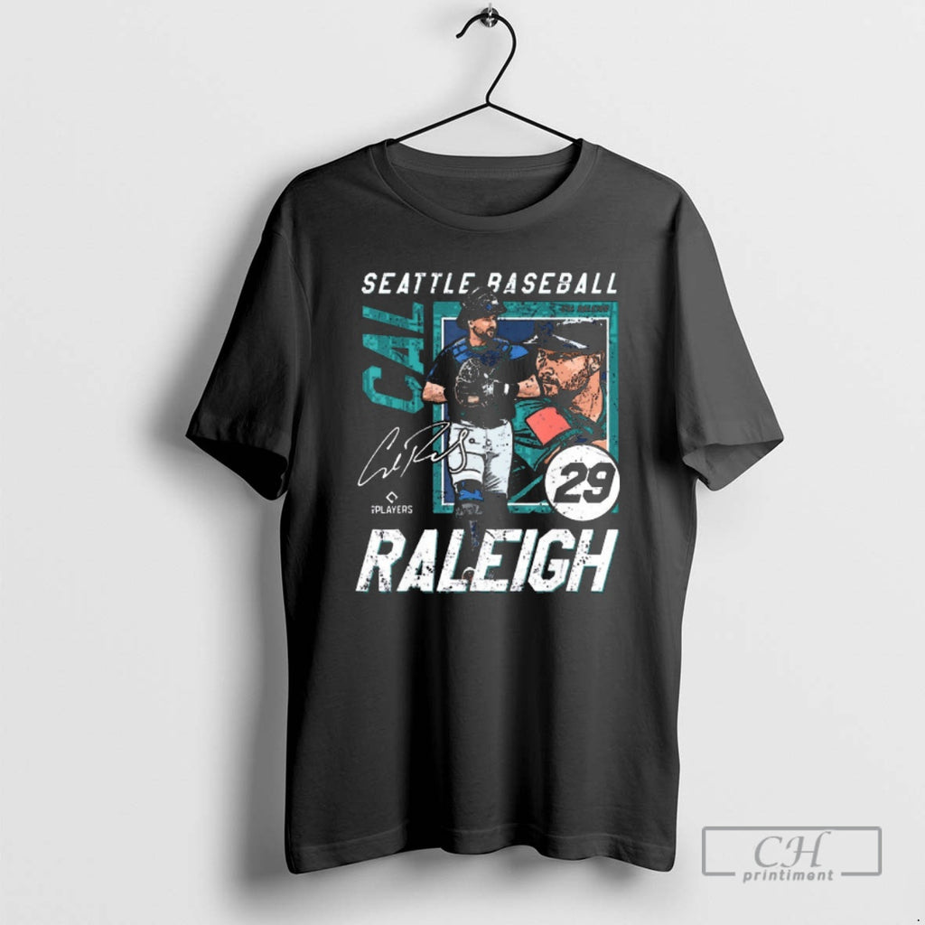Classic Cal Raleigh 29 Seattle Mariners Mlb Baseball Players Signature Graphic Shirt Sweater