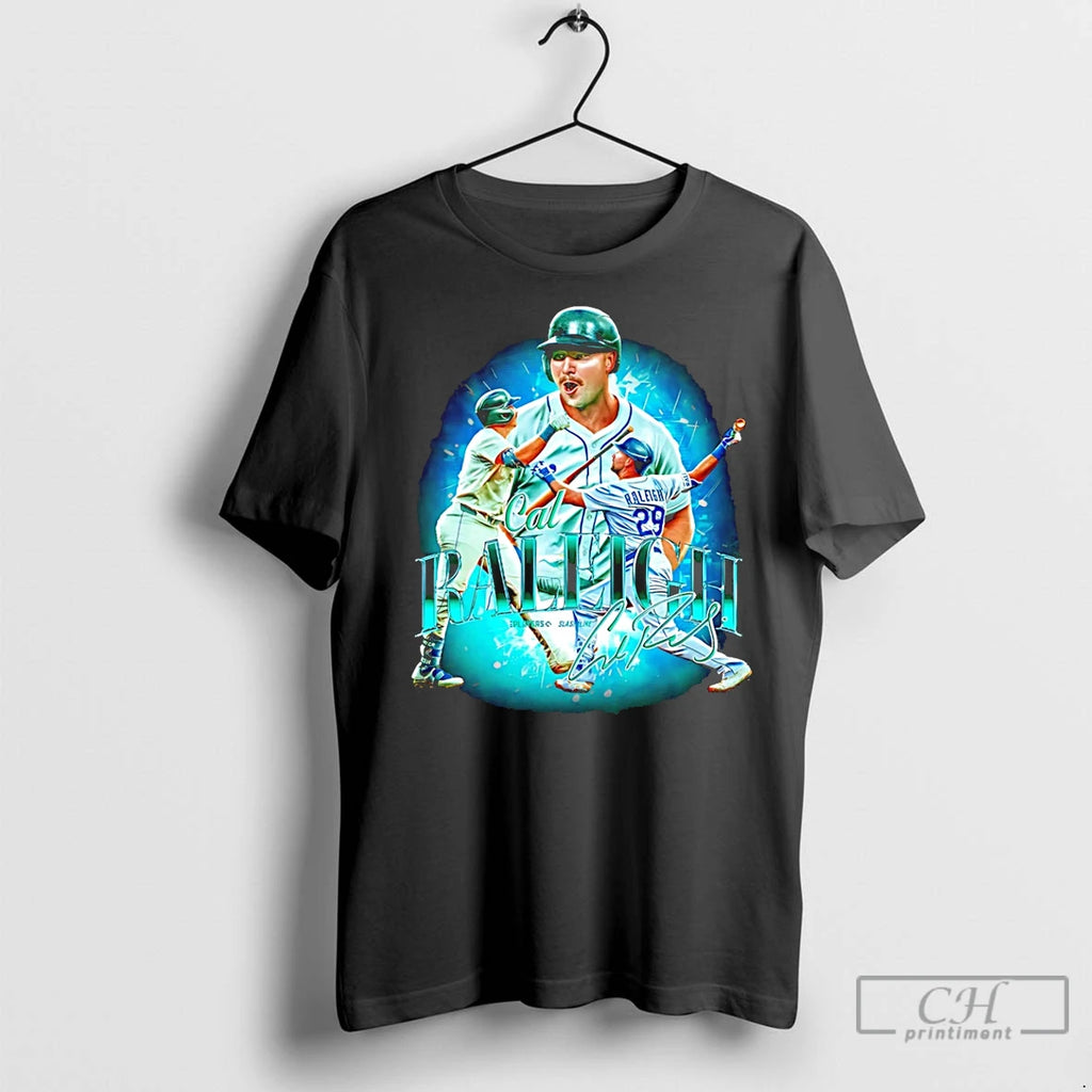 Classic Cal Raleigh Seattle Mariners Player Collage 2025