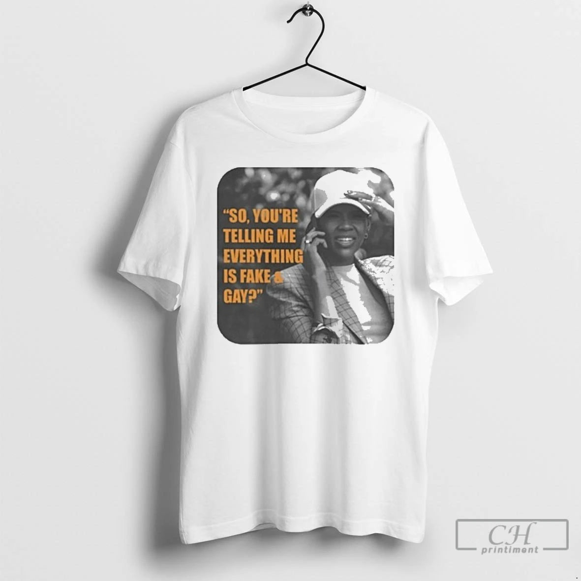 Classic Candace Owens So Youre Telling Me Everything Is Fake Gay Shirt Hoodie Sweatshirt | PurePodTees.com