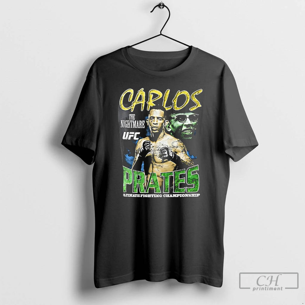 Classic Carlos Prates The Nightmare Ufc 322 Ultimate Fighting Championship Shirt Hoodie Sweatshirt | PurePodTees.com