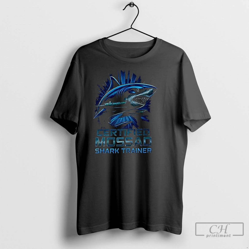 Classic Certified Mossad Shark Trainershirt Shirt Hoodie Sweatshirt | PurePodTees.com