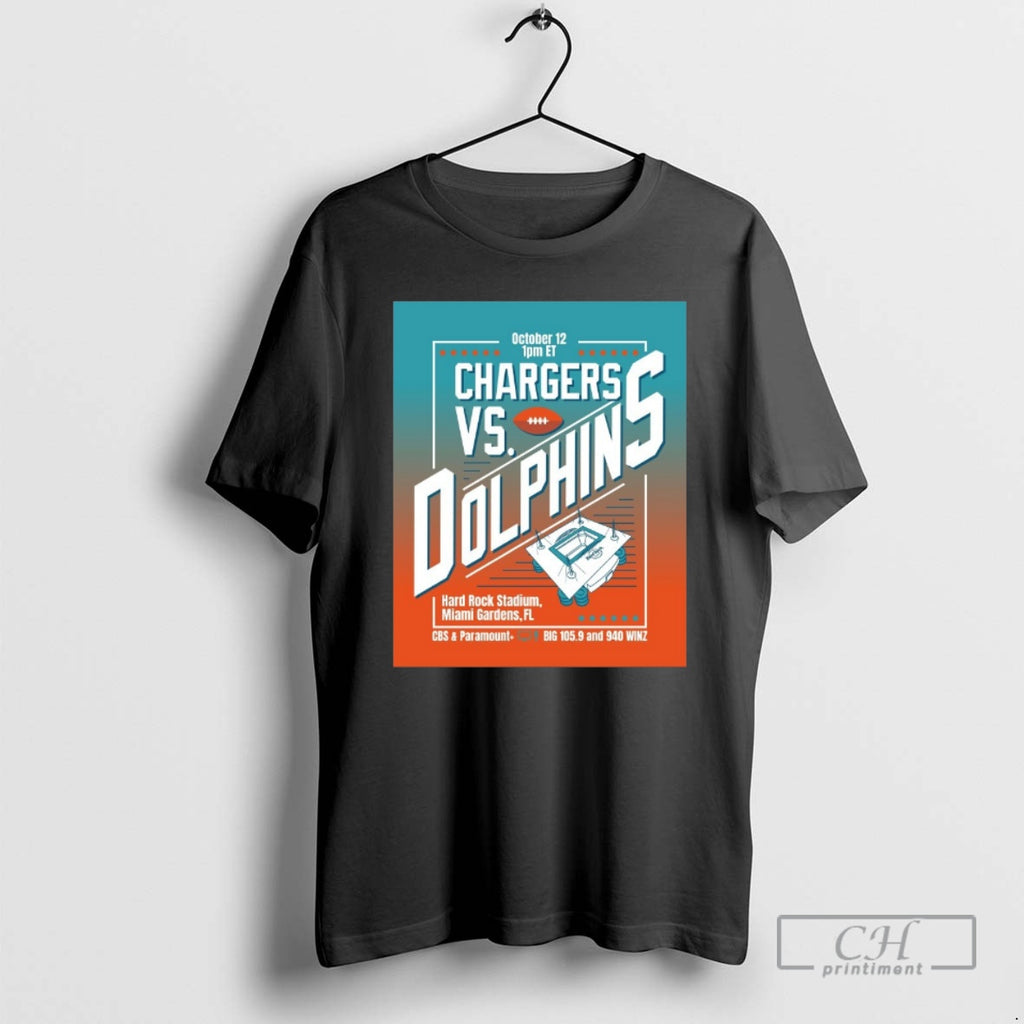 Classic Chargers Vs Dolphins October 12 2025 Hard Rock Stadium Miami Gardens Fl Shirt Sweater