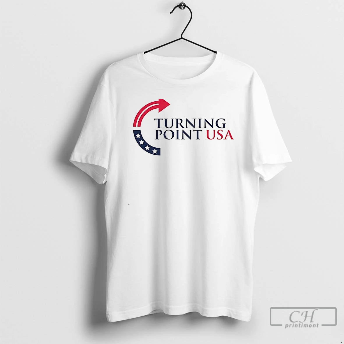 Classic Charlie Kirk Turning Point Usa Trump Commemorative White T Shirts Hoodie Sweatshirt | PurePodTees.com