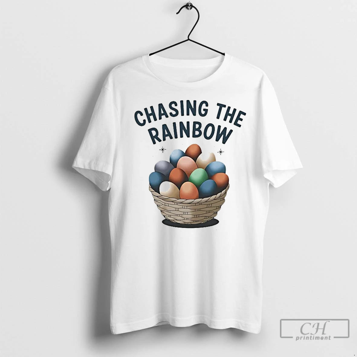 Classic Chasing The Rainbow Eggs Shirt Hoodie Sweatshirt | PurePodTees.com