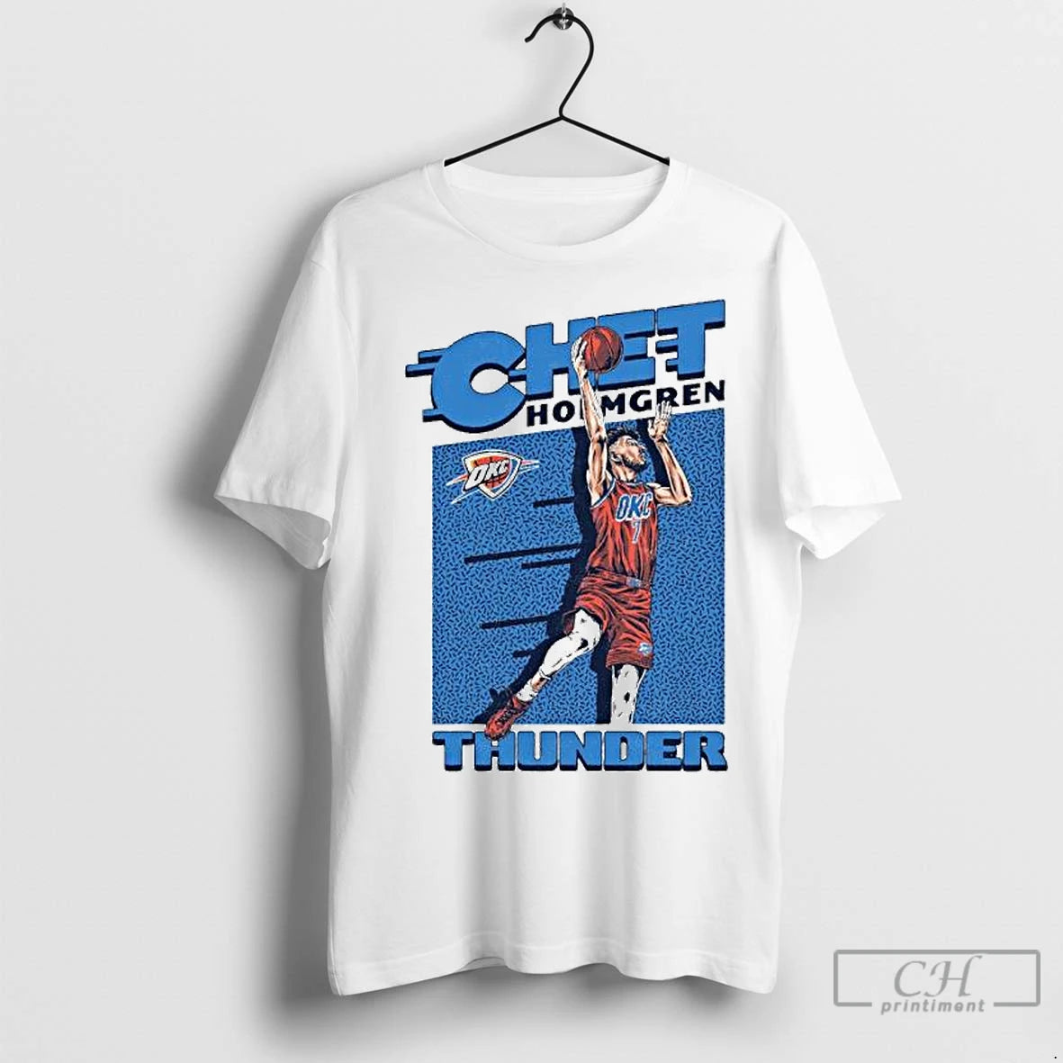 Classic Chet Holmgren Nba Oklahoma City Thunder Action Ornaments Shirt Hoodie Sweatshirt | PurePodTees.com