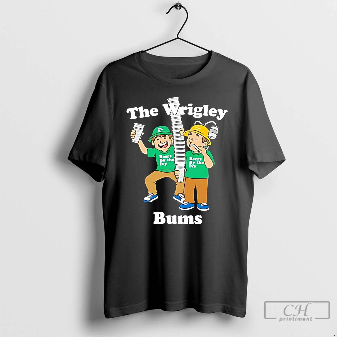 Classic Chicago Cubs The Wrigley Bums T Shirts Hoodie Sweatshirt | PurePodTees.com