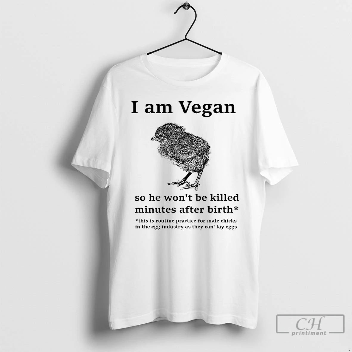 Classic Chicken I Am Vegan So He Wont Be Killed Minutes After Birth This Is Shirt Hoodie Sweatshirt | PurePodTees.com