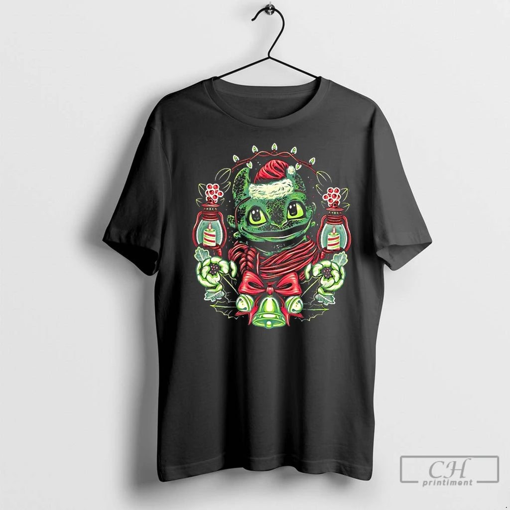 Classic Christmas Night Fury Toothless Dragon Shirt Hoodie Sweatshirt | PurePodTees.com