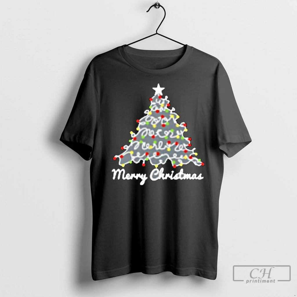 Classic Christmas Tree Tangled Lights Shirt Hoodie Sweatshirt | PurePodTees.com