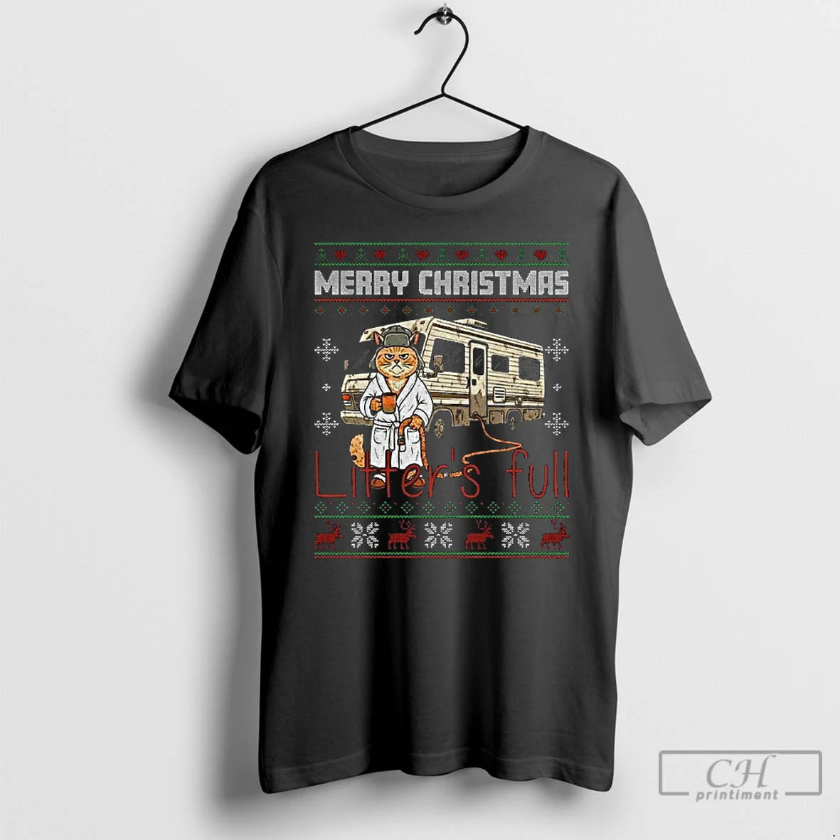 Classic Christmas Vacation Parody Cat Litters Full National Lampoons Shirt Hoodie Sweatshirt | PurePodTees.com