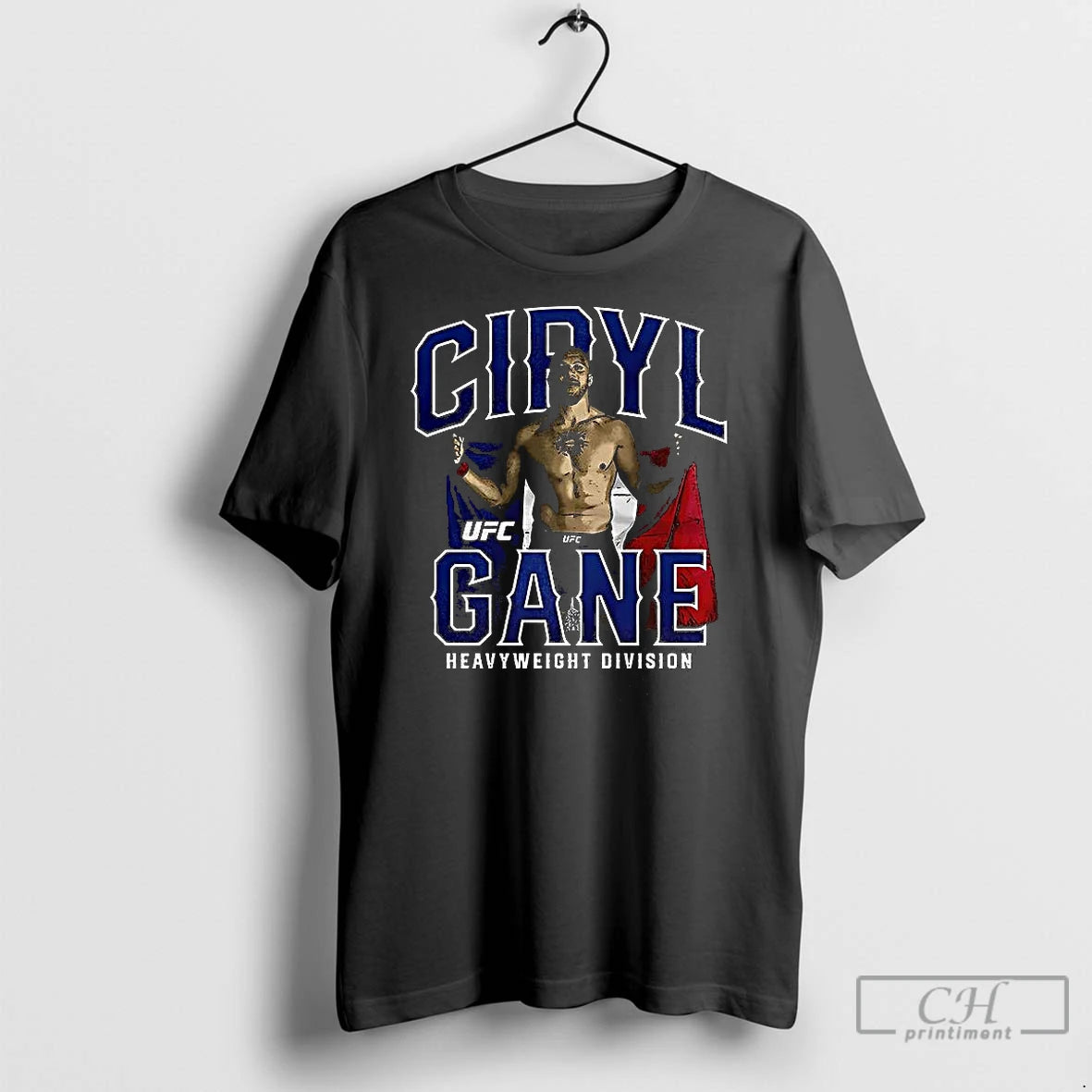 Classic Ciryl Gane Heavyweight Division Shirt Hoodie Sweatshirt | PurePodTees.com