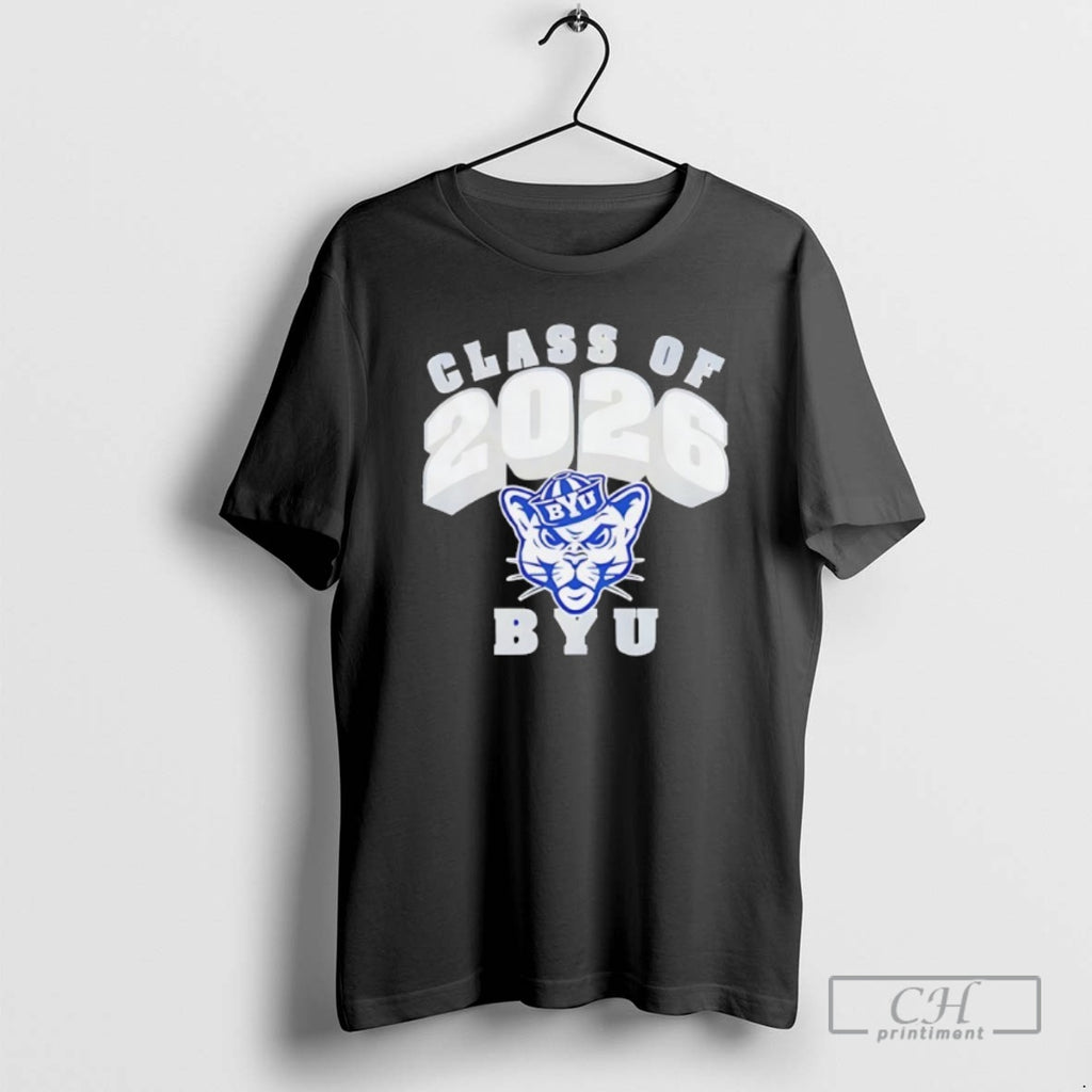 Classic Class Of 2026 Byu Cougars Logo Shirt Sweater