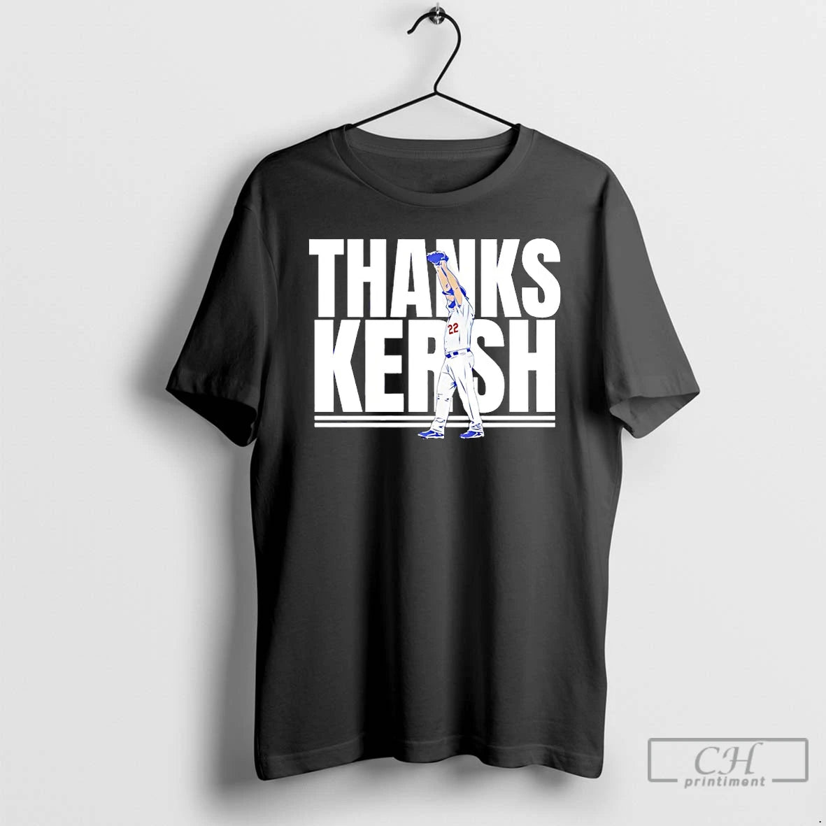 Classic Clayton Kershaw Los Angeles Dodgers Thank You T Shirts Hoodie Sweatshirt | PurePodTees.com